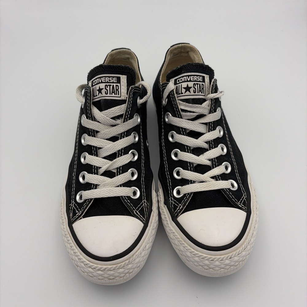 Converse All Star Sneakers Women's Size 6.5 Black Low Top Lace Up Chuck Taylor - Picture 5 of 16